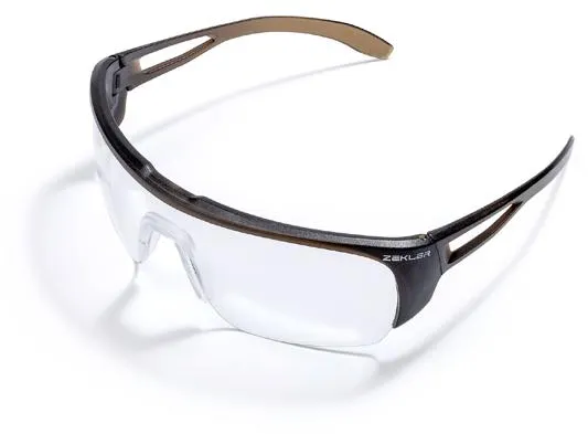 Zekler 76 Skyddsglasögon - Klar - Brun