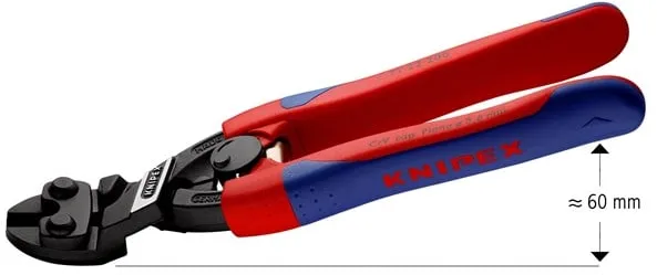 KNIPEX cobolt® svart atramenterad 200 mm, 71 22 200