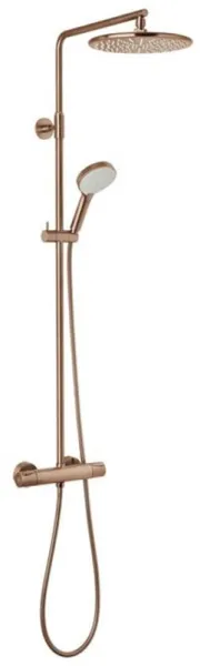Damixa Silhouet duschsystem, borstat koppar PVD