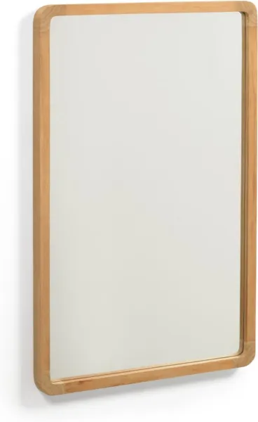 Shamel, Väggspegel, natur, H70x45x3 cm