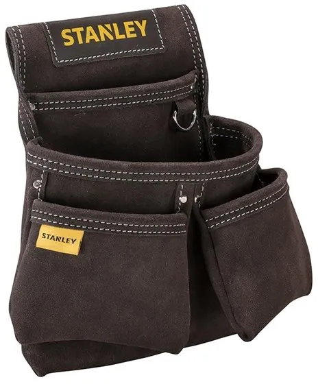 Stanley Leather Double Nail Pocket Pouch